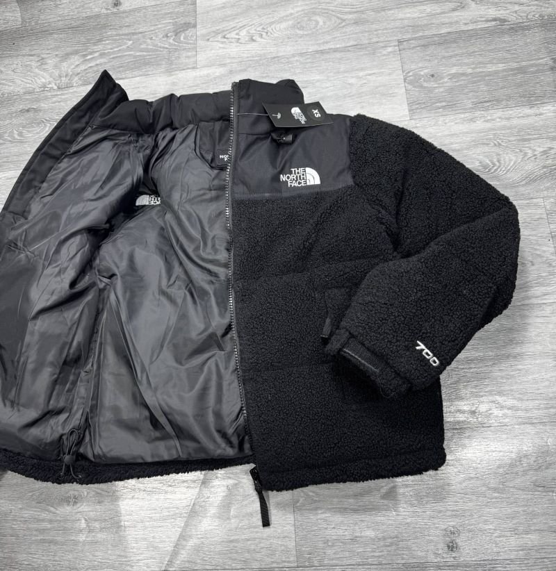 The North Face High-Pile Sherpa Fleece Nuptse Down Puffer Jacket Collection - Image 5