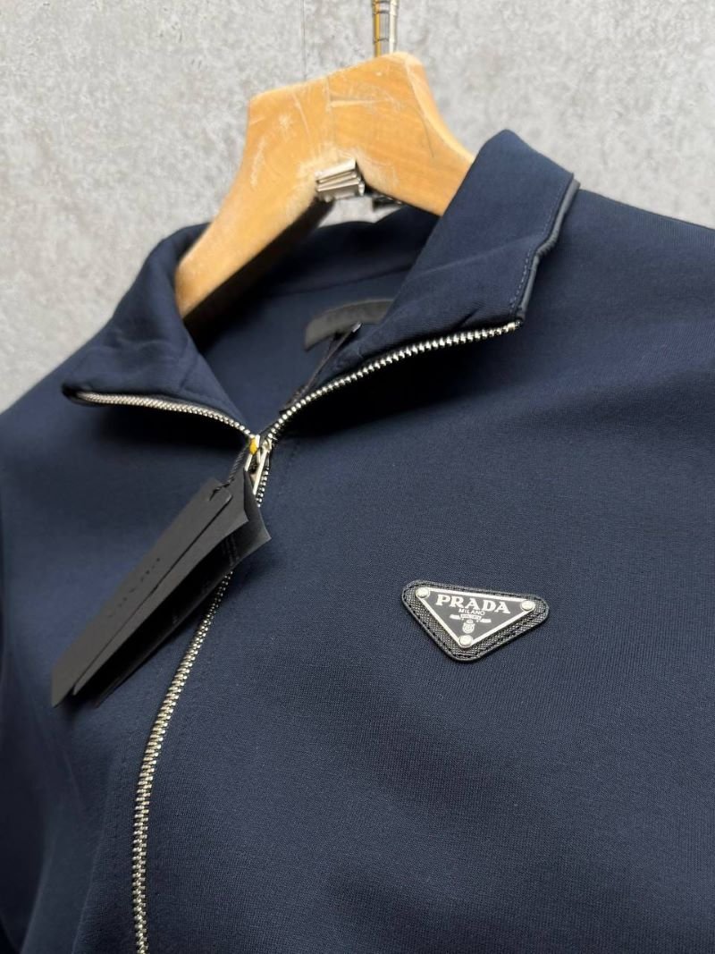 Prada Linea Rossa Men's Nylon-Blend Technical Tracksuit Set Collection - Image 4