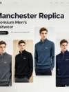 Hugo BOSS Cotton Knit Half-Zip Sweater