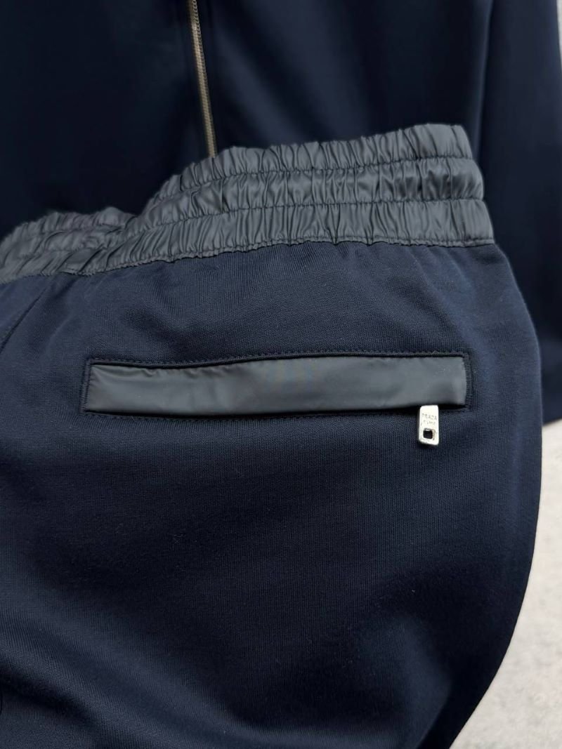 Prada Linea Rossa Men's Nylon-Blend Technical Tracksuit Set Collection - Image 5