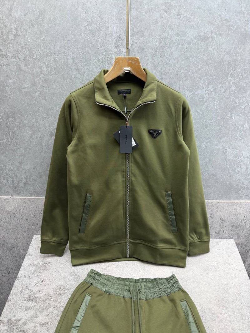Prada Linea Rossa Men's Nylon-Blend Technical Tracksuit Set Collection - Image 10