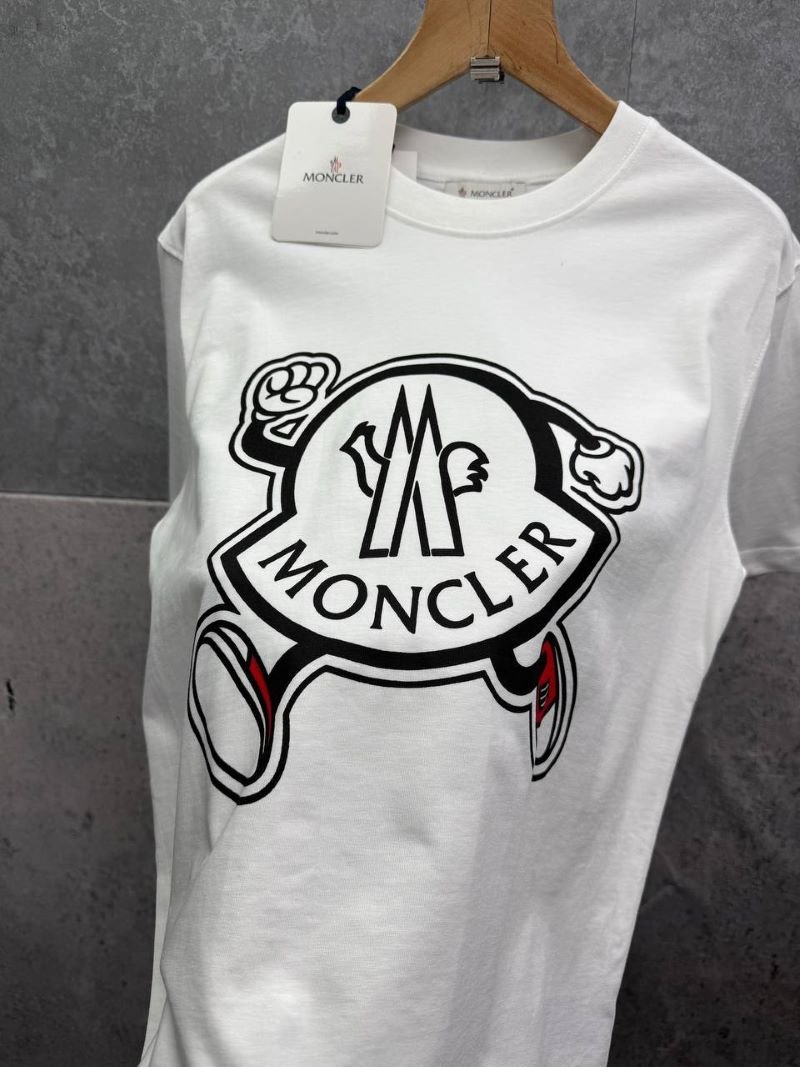 Moncler Cartoon Character Graphic Print Short Sleeve Crewneck T-Shirt - Image 5