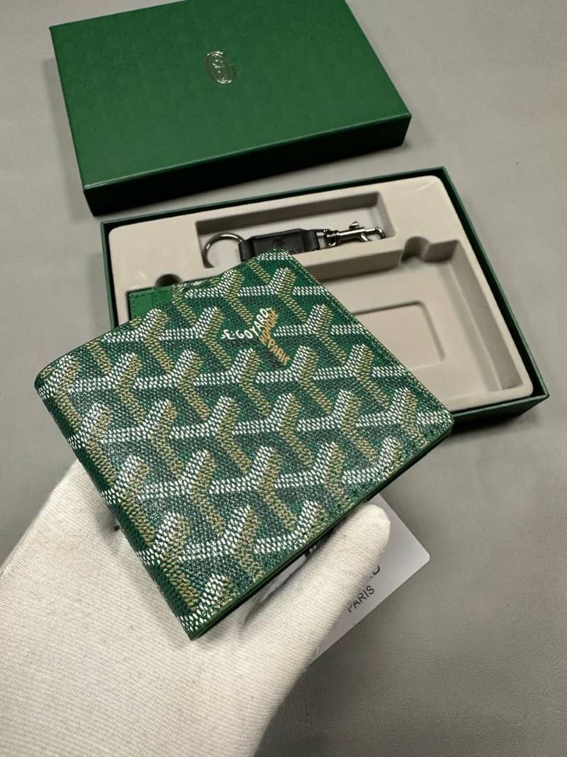 Goyard Goyardine Canvas Bifold Wallet, Cardholder & Keyring 3-Piece Gift Set Collection - Image 6