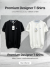 Burberry Men's EKD Embroidered Knit T-Shirt / Sweater