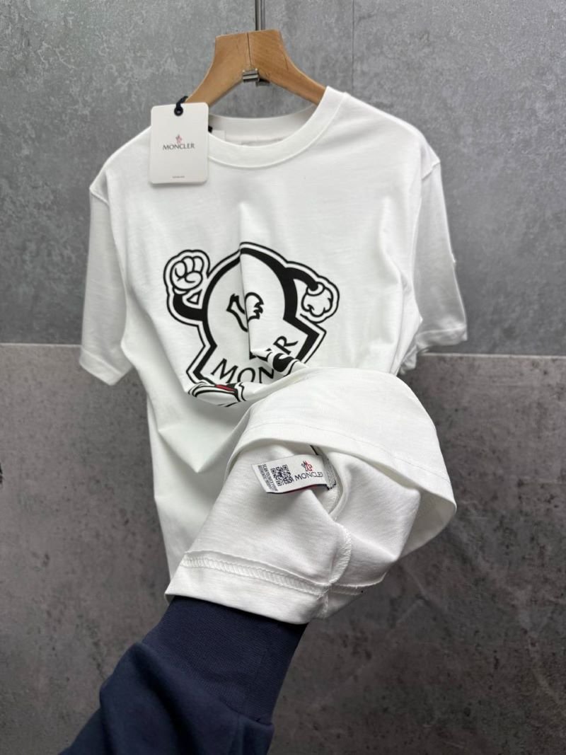 Moncler Cartoon Character Graphic Print Short Sleeve Crewneck T-Shirt - Image 6