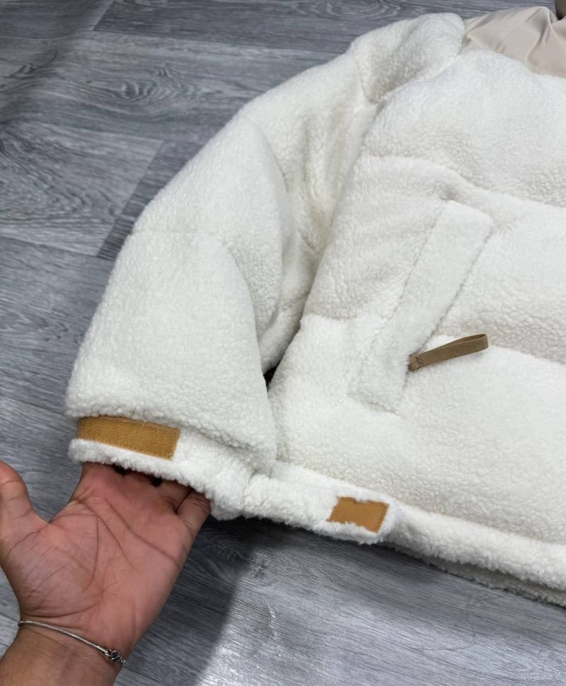 The North Face High-Pile Sherpa Fleece Nuptse Down Puffer Jacket Collection - Image 8