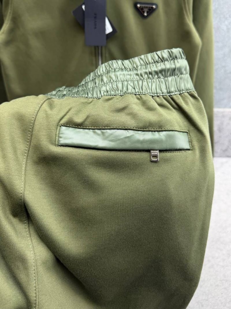 Prada Linea Rossa Men's Nylon-Blend Technical Tracksuit Set Collection - Image 12