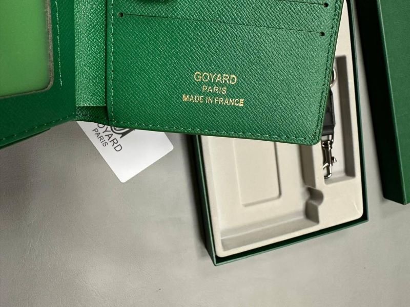 Goyard Goyardine Canvas Bifold Wallet, Cardholder & Keyring 3-Piece Gift Set Collection - Image 8