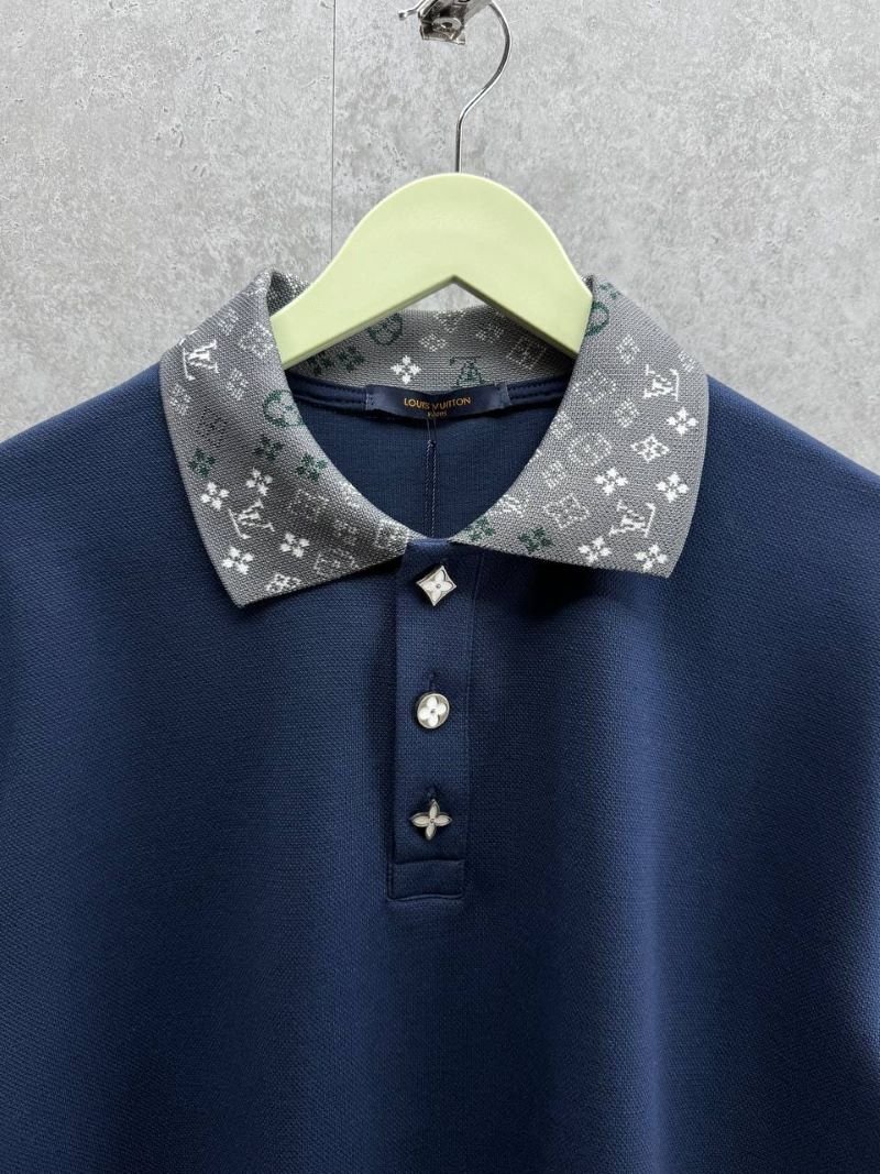 Louis Vuitton Monogram Collar Men's Polo Shirt Collection - Image 9
