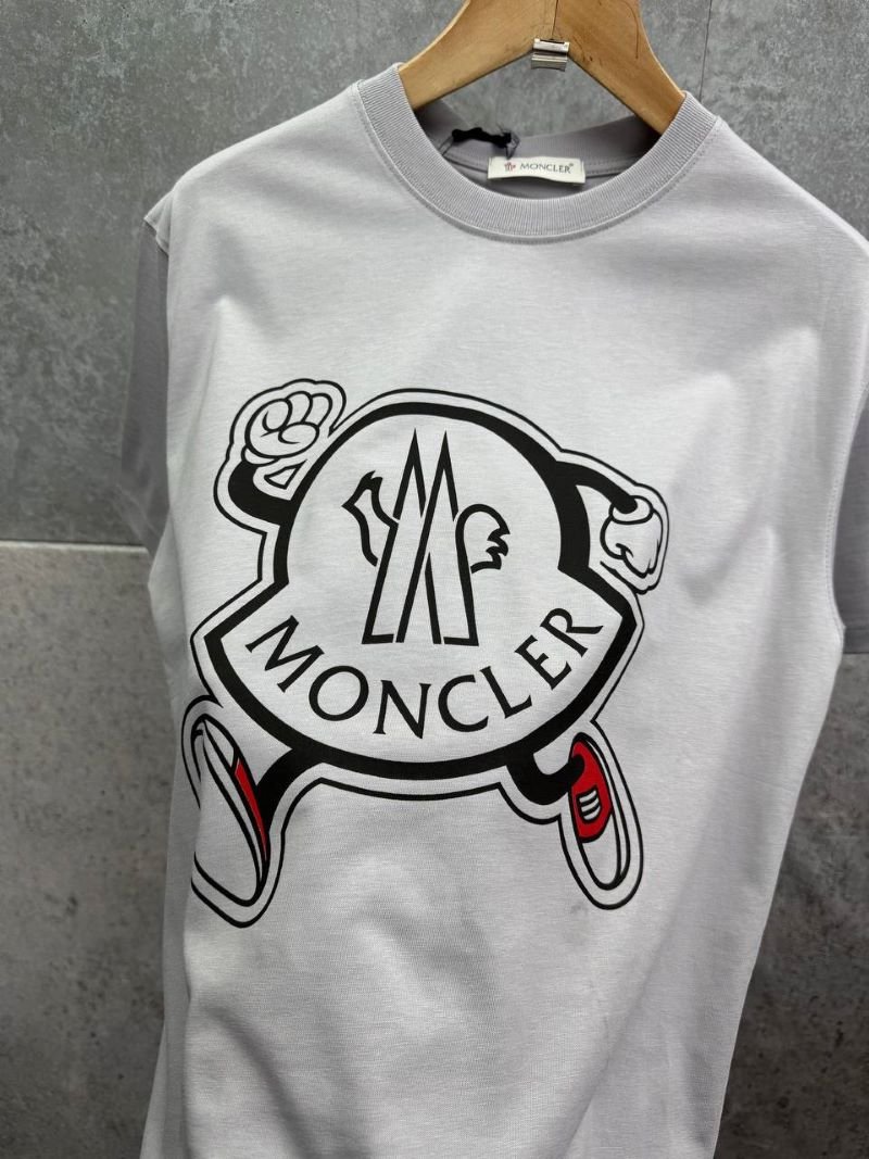 Moncler Cartoon Character Graphic Print Short Sleeve Crewneck T-Shirt - Image 8