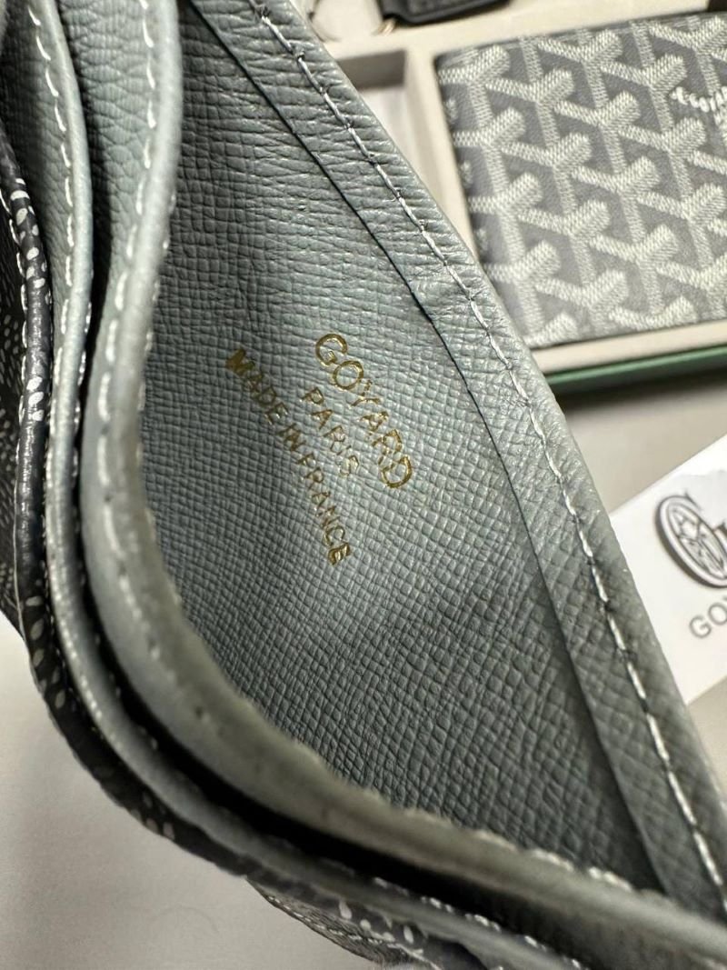 Goyard Goyardine Canvas Bifold Wallet, Cardholder & Keyring 3-Piece Gift Set Collection - Image 9