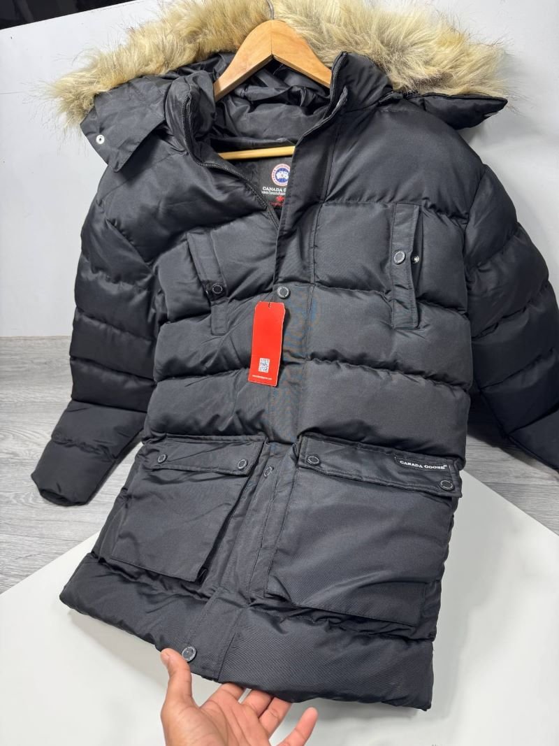 Canada Goose Quilted Fur-Trimmed Down Winter Parka - Image 8